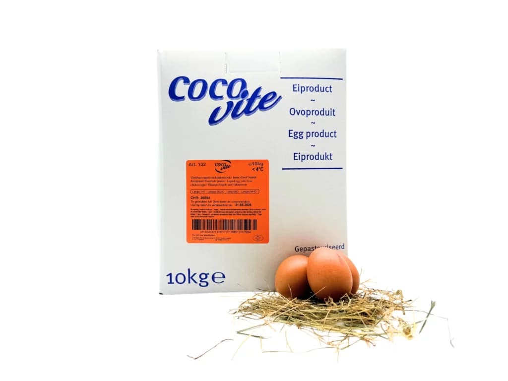 Flydende æggeblomme pasteuriseret – Long life